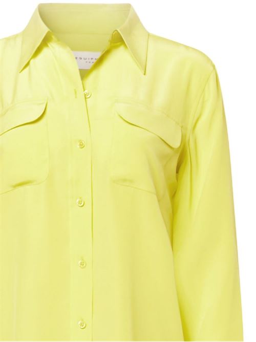 Citron yellow shirt EQUIPMENT | Q23E231EVENING PRIMROSE